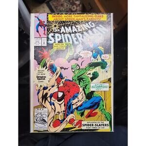 Amazing Spider-Man #370 Direct Market Edition ~ VG/F ~ 1992 Marvel Comic